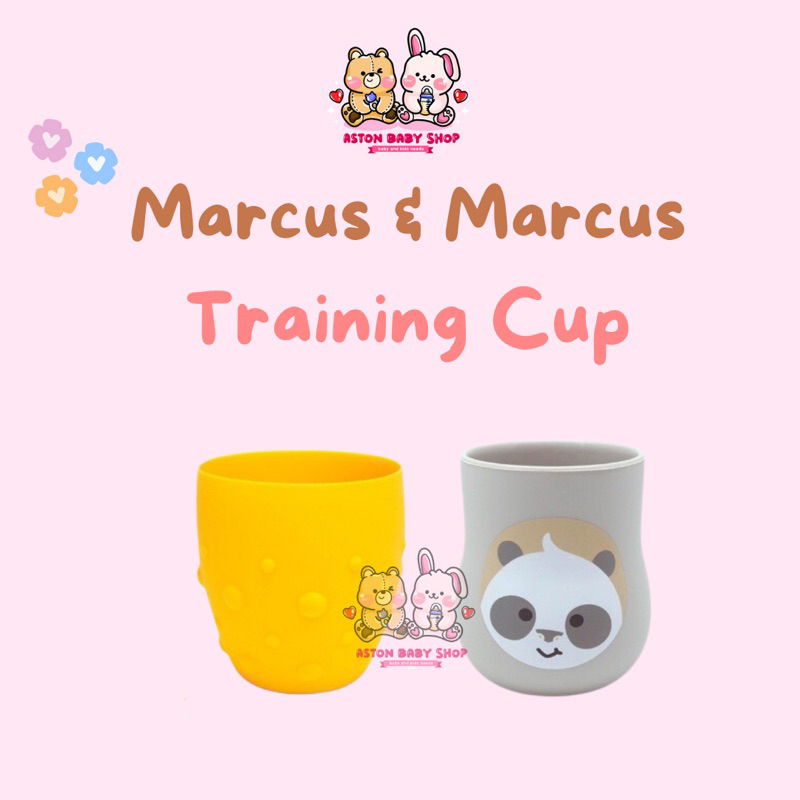 Marcus &amp; Marcus Training Cup Gelas Silikon Anak Gelas Belajar Anak