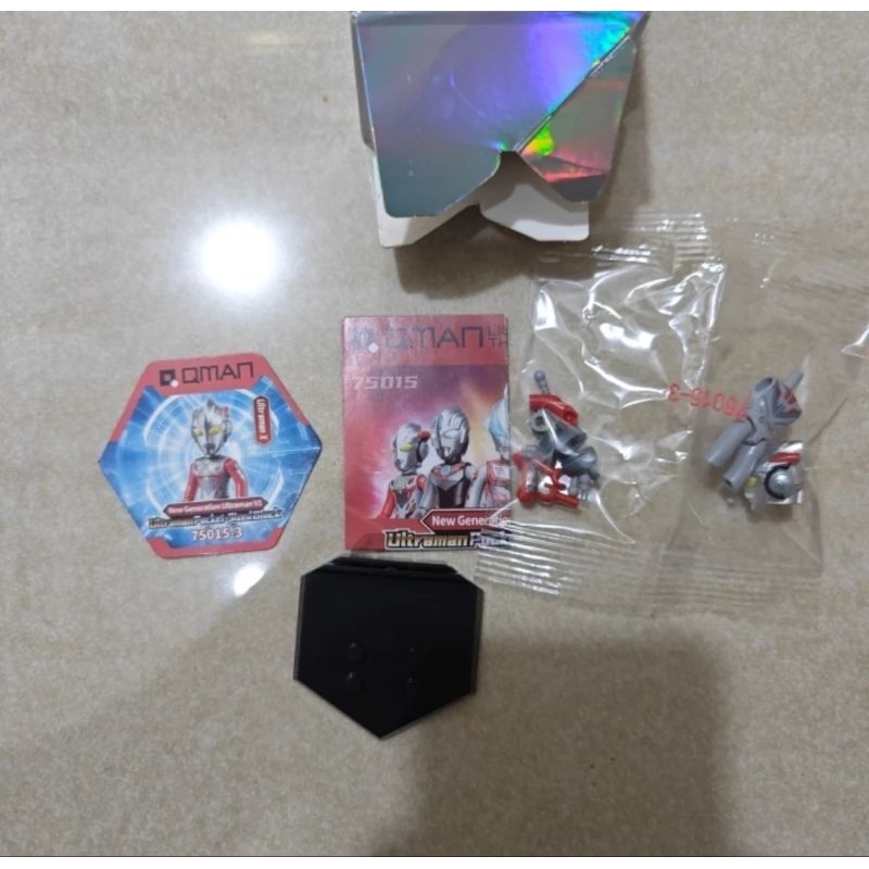 Qman Ultraman Pocket Sized Block Vol 3 Ultraman X Brand New Open Box Ready Stock Siap Kirim Se Indon
