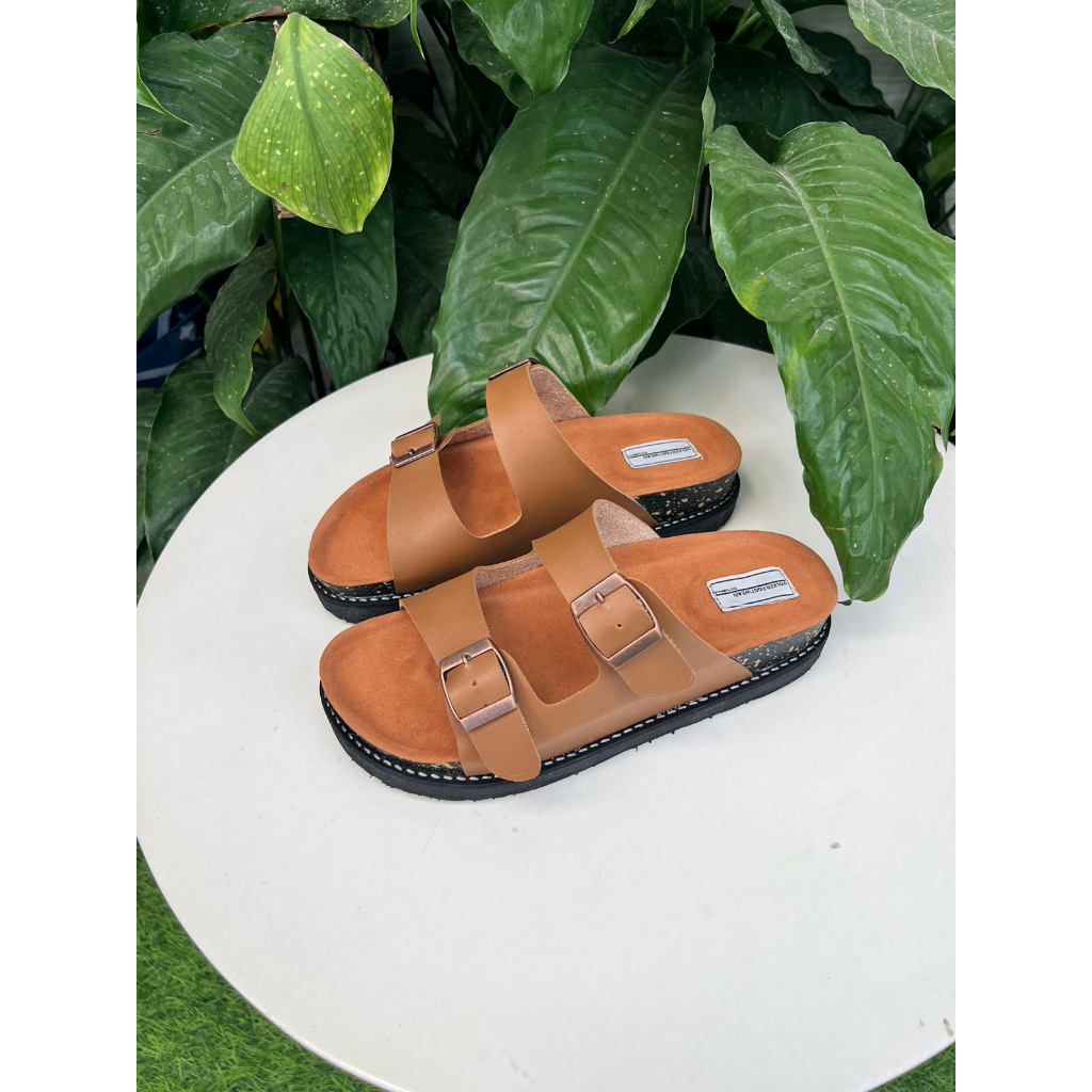 Sandal kasual pria/wanita asska TAN