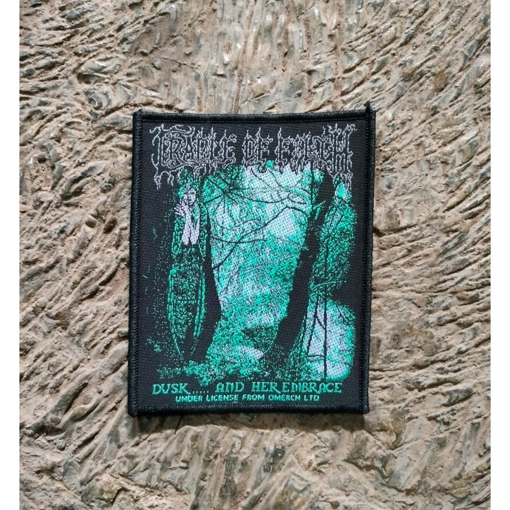 CRADLE OF FILTH DUSK WOVEN PATCH