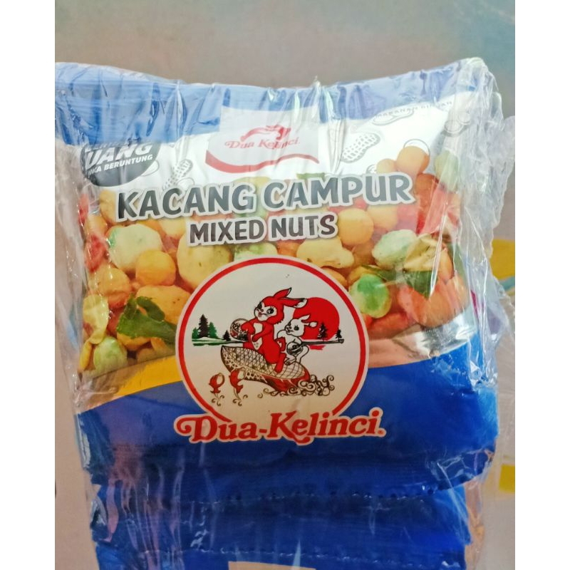 

KACANG CAMPUR DUA KELINCI 10X14 GR