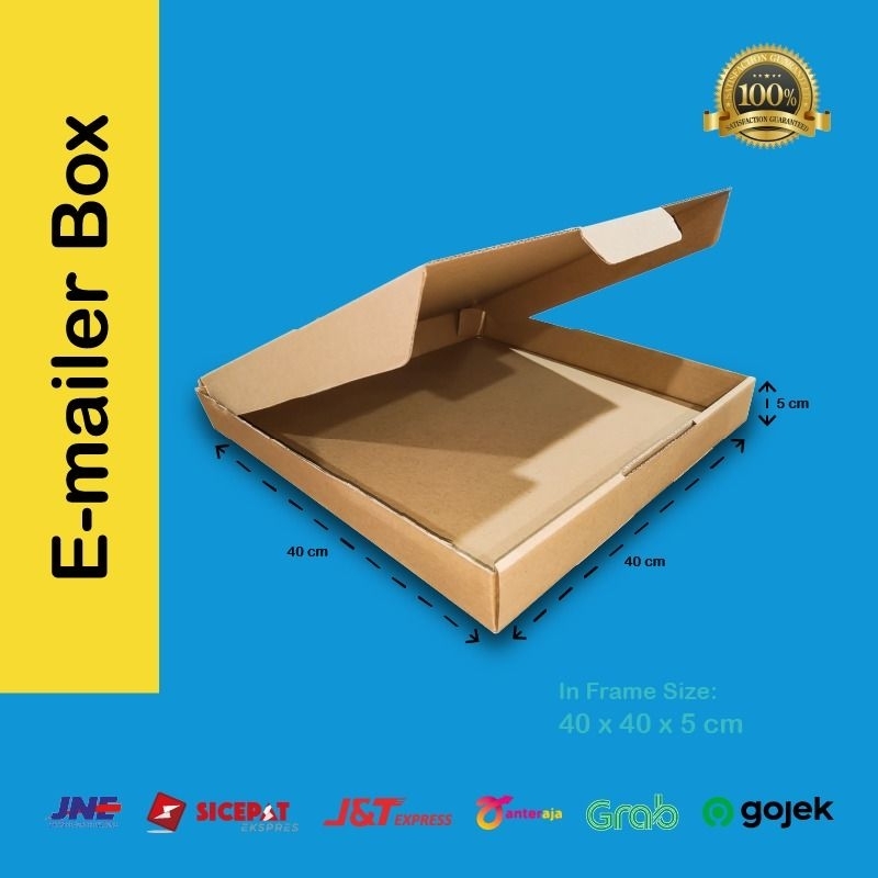 

KARDUS KARTON UK 40x40x5 CM / KOTAK KARTON / KOTAK BOLU / DUS / KOTAK / KOTAK KARDUS / BOX PACKING