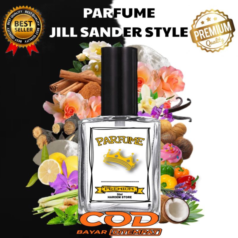 PARFUME SPRAY PREMIUM JILL SANDER STYLE BLACK/WHITE (BEST SELLER)