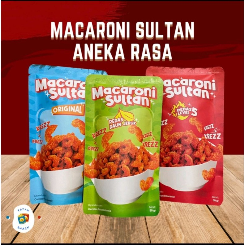 

MAKARONI SULTAN/MAKARONI BANTET/MAKARONI/SNACK VIRAL/JAJANAN SD/CEMILAN SEHAT