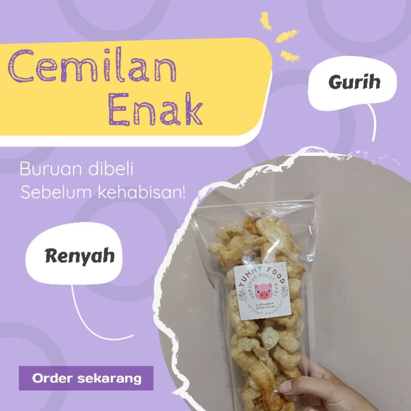 

Kerupuk Kulit Babi (Pork Skin)