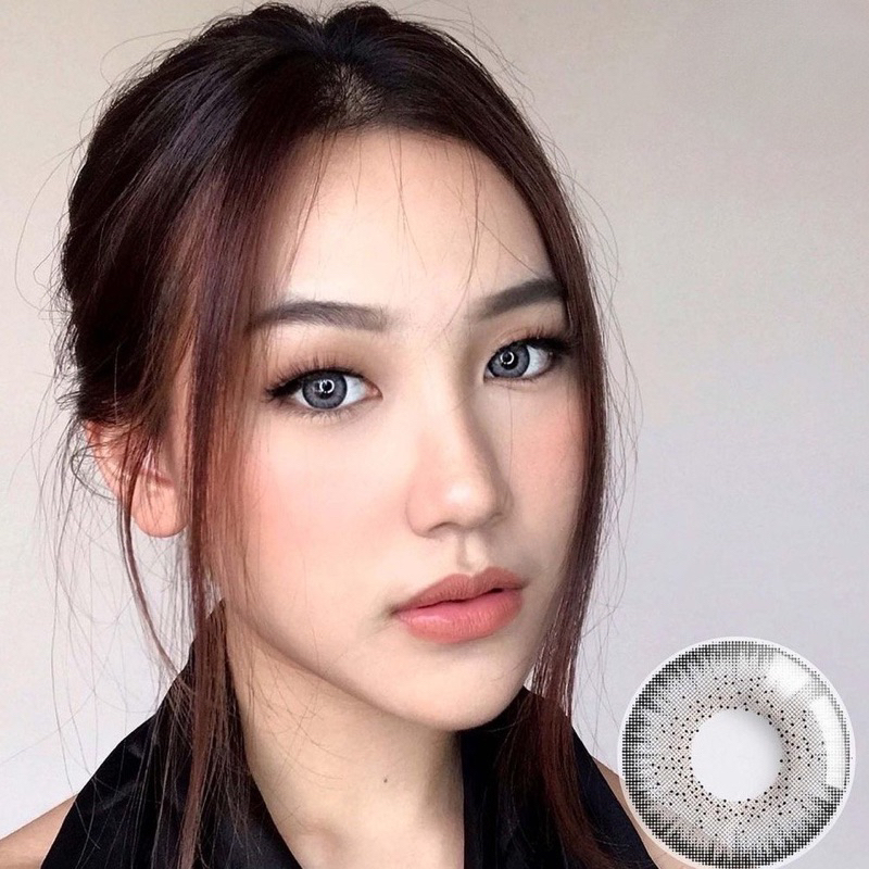 MC078 / (BISA COD) Softlens Grey Natural / Softlens Grey Terbaru / Softlens Grey Diameter kecil / So