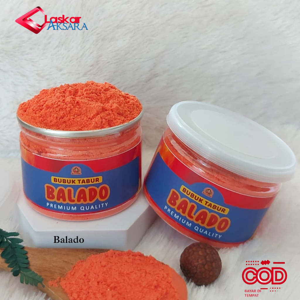 

Can - Bumbu Tabur Balado Bubuk Tabur Snack Keripik Kentang / Premium