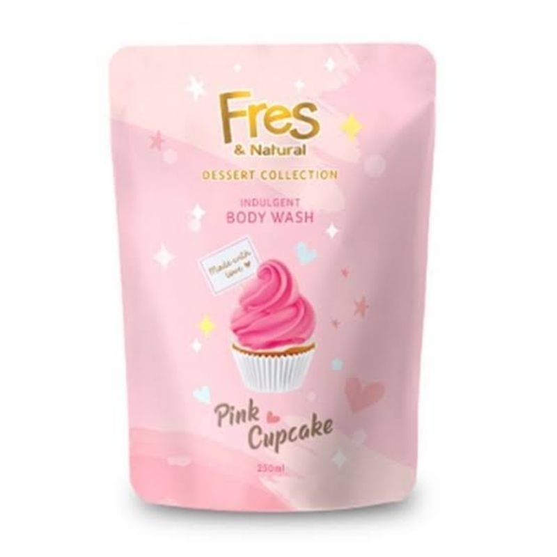 Sabun Fres Pink Cup Cake Pouch 400ML
