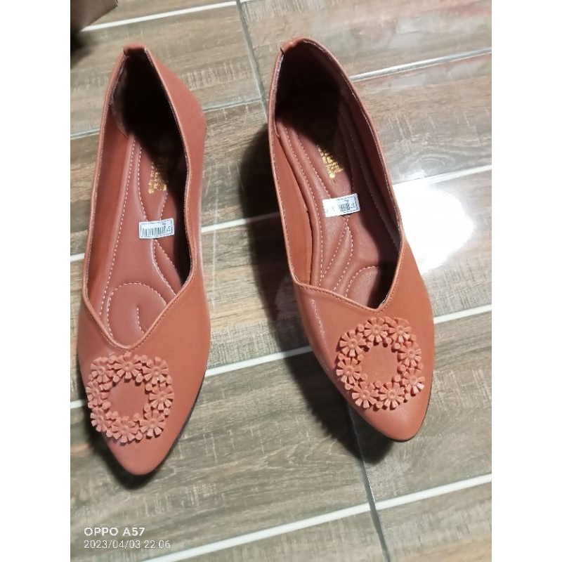 sepatu wanita claire flatshoes