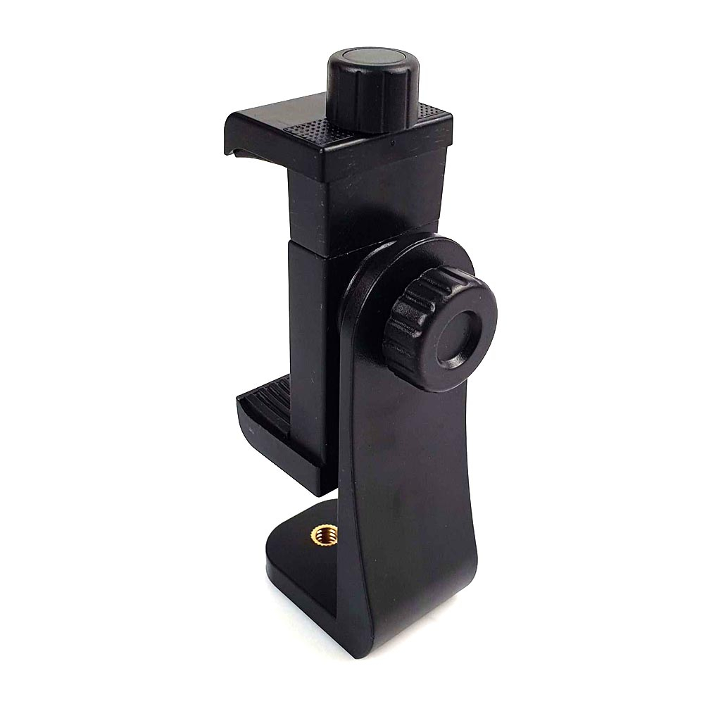 NEWCE Dudukan Smartphone Clip Rotate Bracket Holder Tripod Monopod - SJZ16 - Black