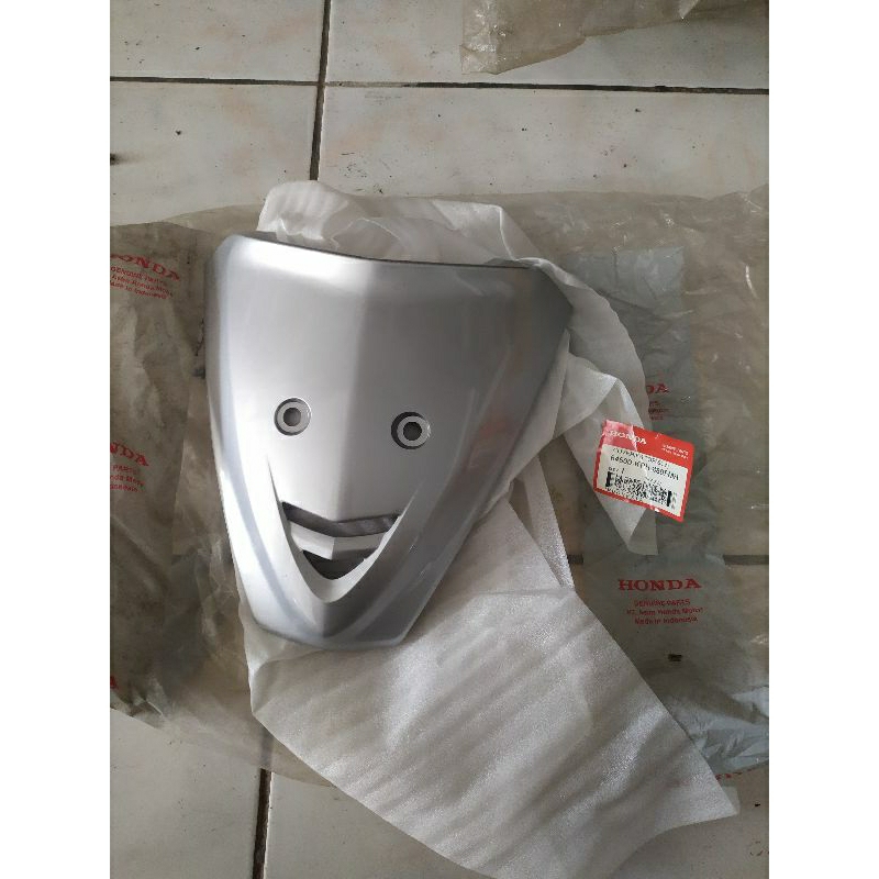 cover panel dasi dada depan fr honda karisma karisma x d 125 biru silver original