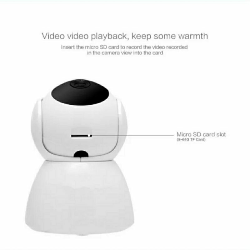 IP CAMERA V380 8MP FULL HD 1080P WIRELESS CCTV WIFI SNOWMAN