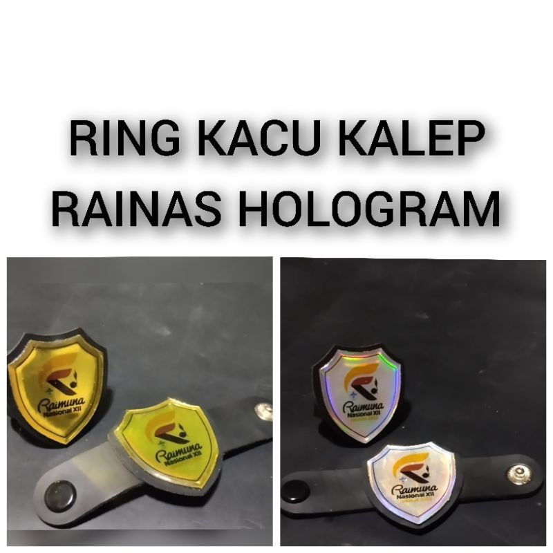 Ring kacu pramuka custom ring kacu kaleb tebal terbaru