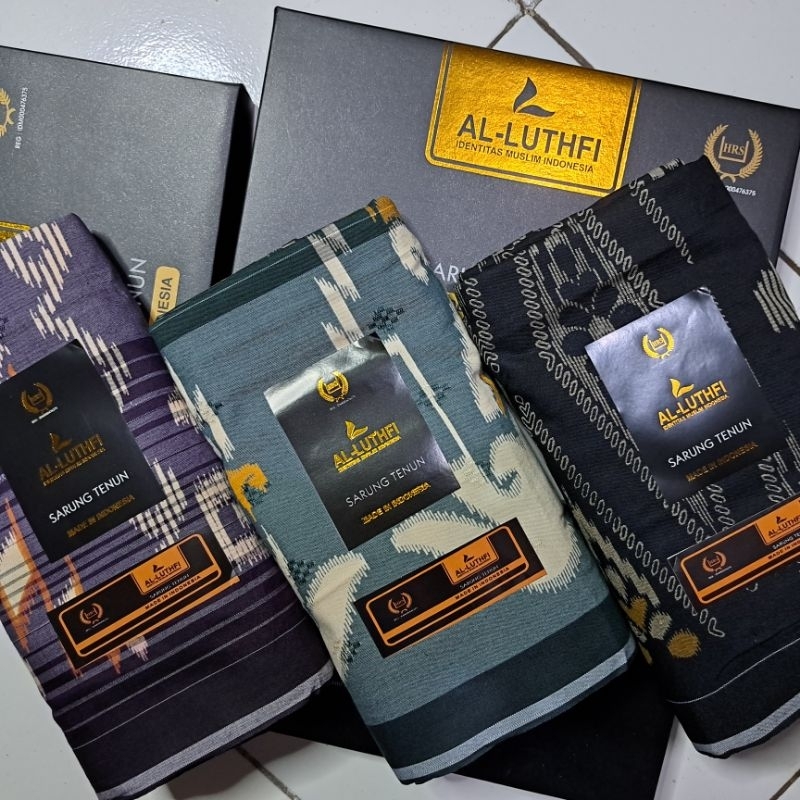 SARUNG TENUN PRIA AL-LUTHFI