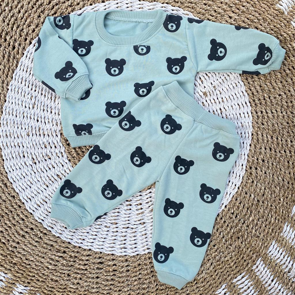 Setelan Baju Bayi Joger Bayi Celana Bayi Baju Bayi 3-12bln DNW BABY