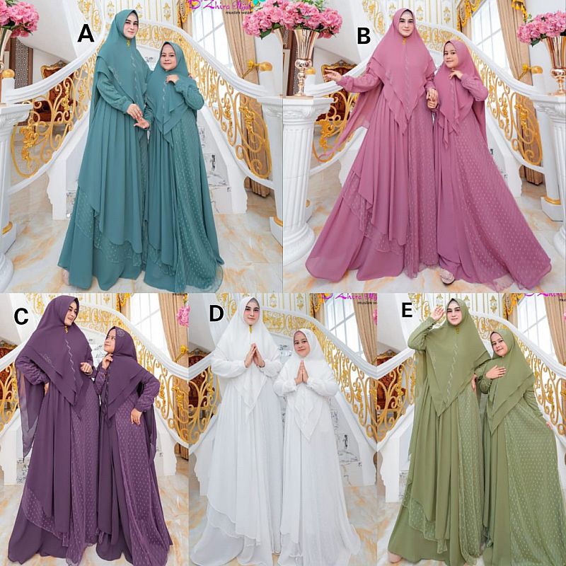 ARSY SYARI THE SERIES BY HK (PO 6 APRIL) / ARUMI SYARI COUPLE MOM BY ZHIRA (PO 7 APRIL)