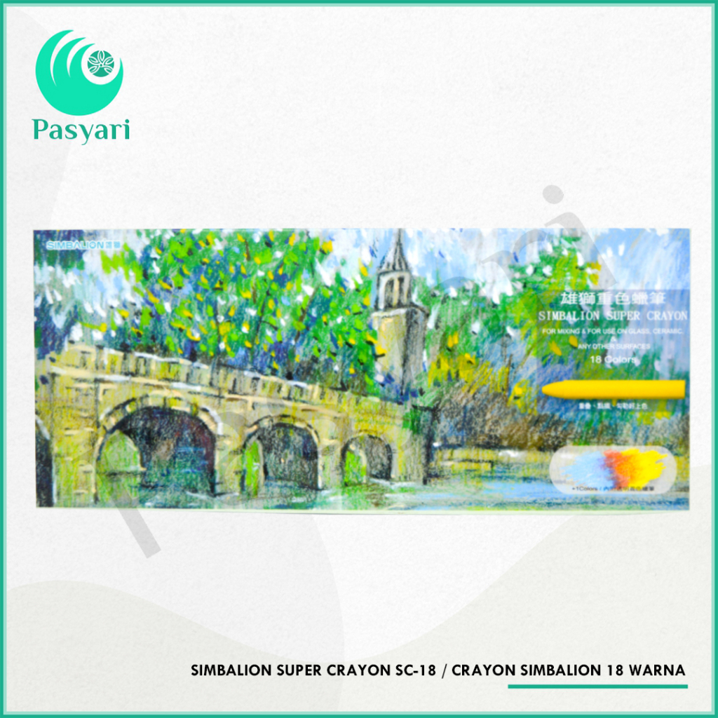 

SIMBALION SUPER CRAYON SC-18 / CRAYON SIMBALION 18 WARNA