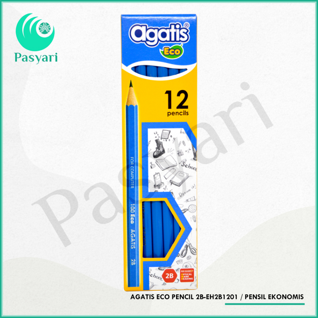 

AGATIS ECO PENCIL 2B-EH2B1201 / PENSIL EKONOMIS