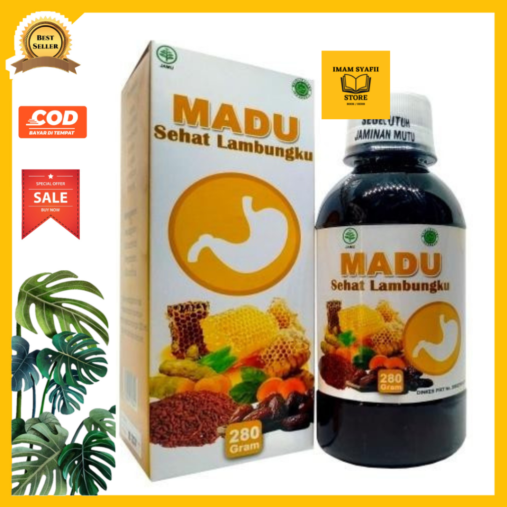 

Madu Lambungku Sehat Asam Lambung Gred Maag 280 Gram