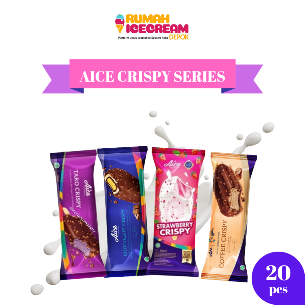 

Eskrim Crispy Series AICE - 20pcs