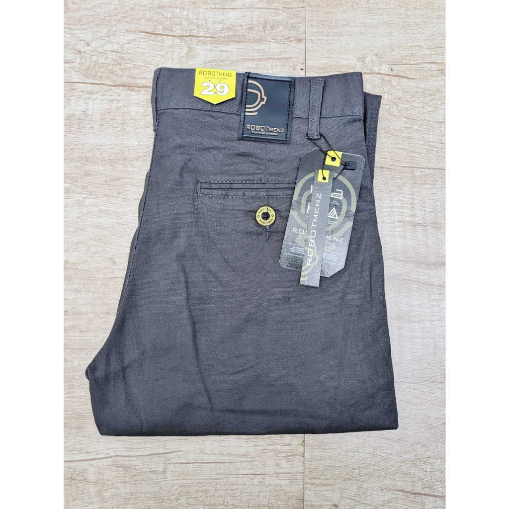 Celana Chino Panjang Pria Slimfit Katun Strecth Melar Cocok Buat Kerja Harian Size M-XL GMK