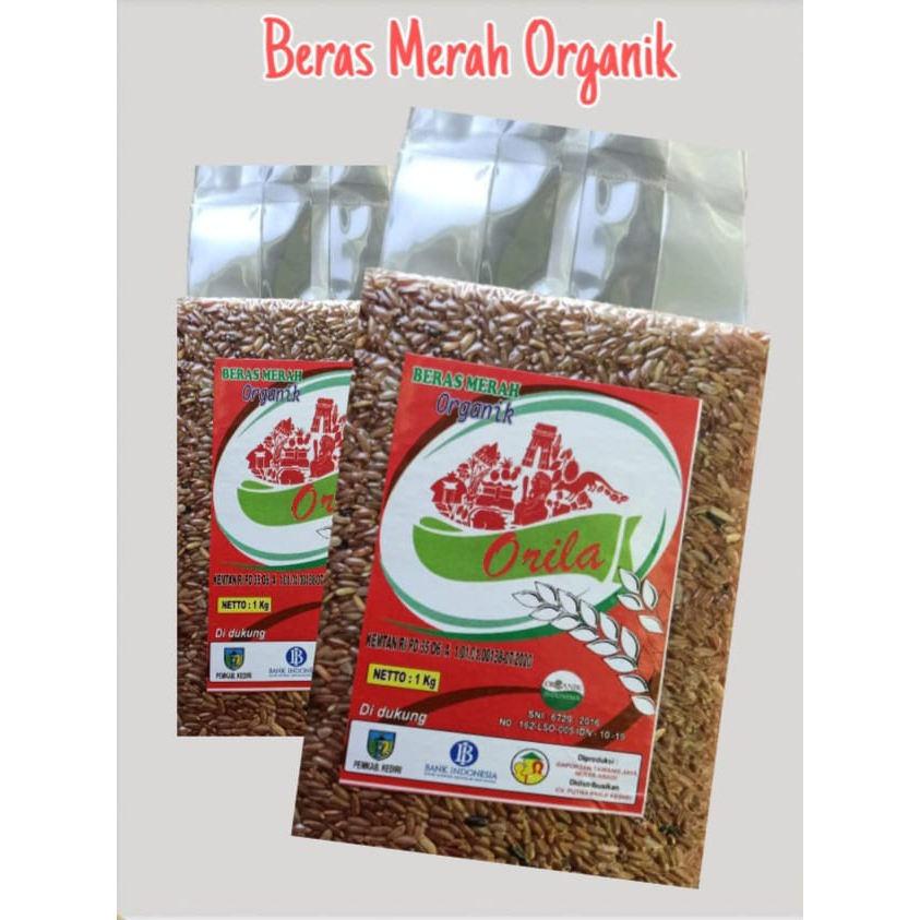 

Beras Merah Organik Vacuum 1KG