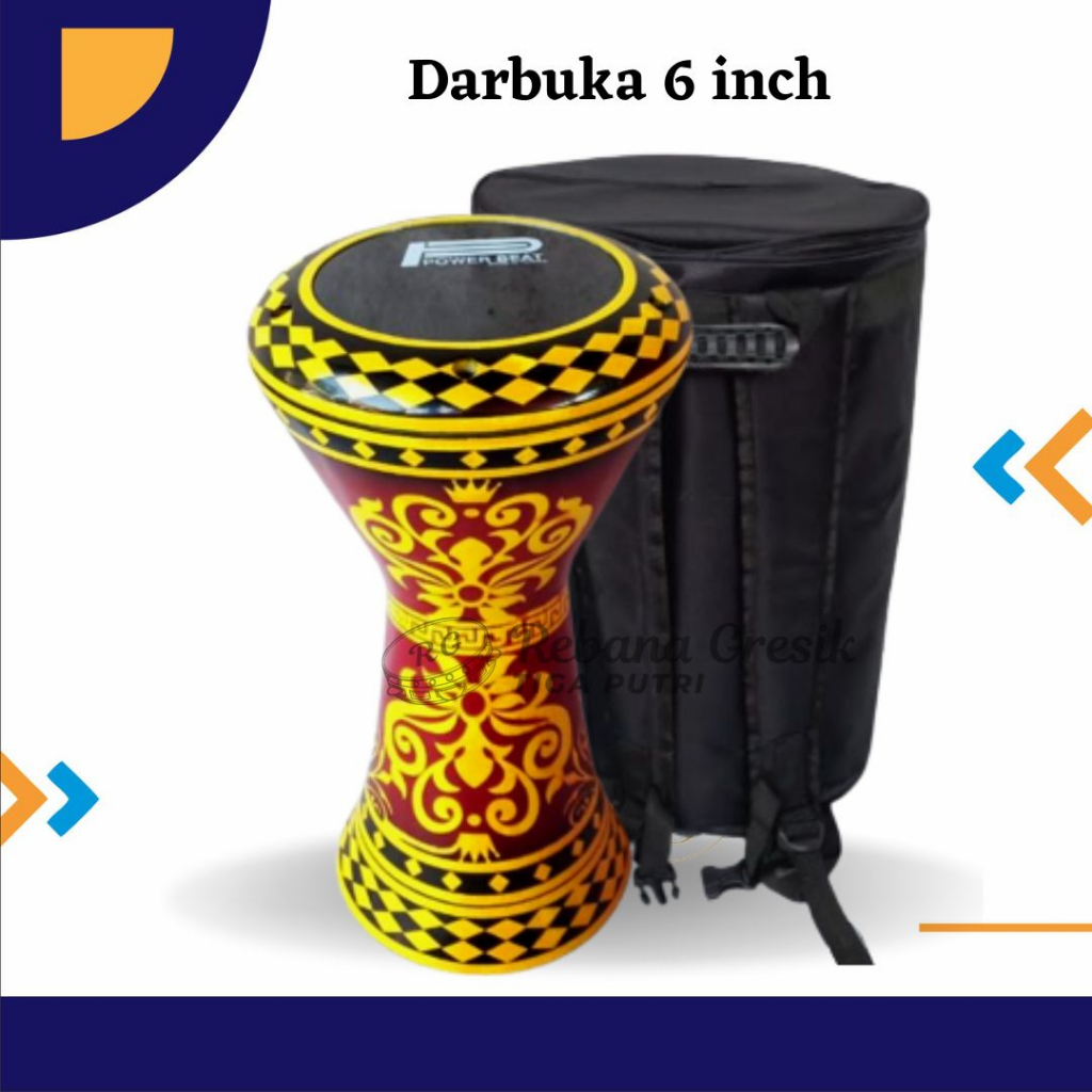 Darbuka Hadroh Ukuran 6 inch