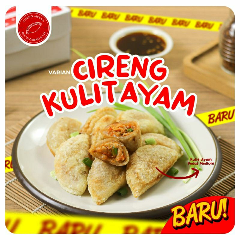 

Cireng Kulit Ayam Pedas