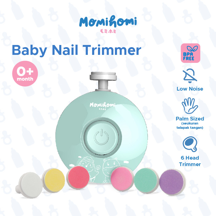 Baby Set nail trimmer electric gunting kuku bayi 02  MOMI HOMI CARTOON SERIES MQ800 Manicure Set Gunting Kuku Bayi Kaki dan Tangan 6 in 1 Pemotong Kuku Bayi dan Dewasa Perlengkapan Baby Care Elektrik Grinding pedicure manicure Alat Kikir Kuku