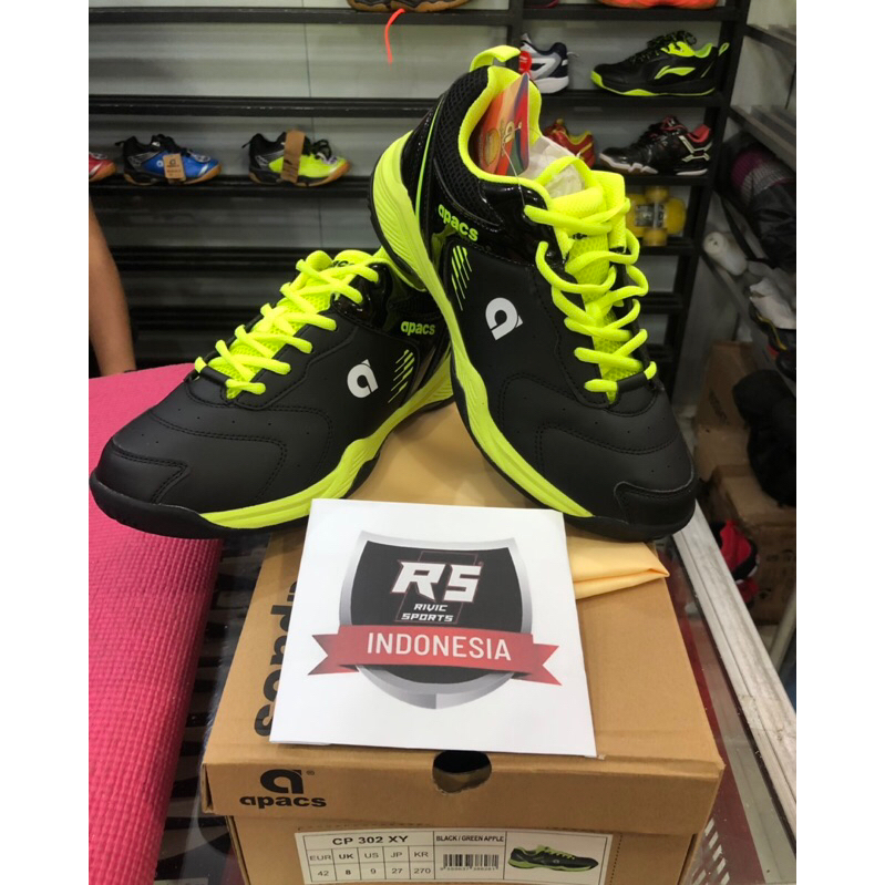 NEW PRODUCT Sepatu Badminton APACS CP 302 XY Original 100% SHB 65