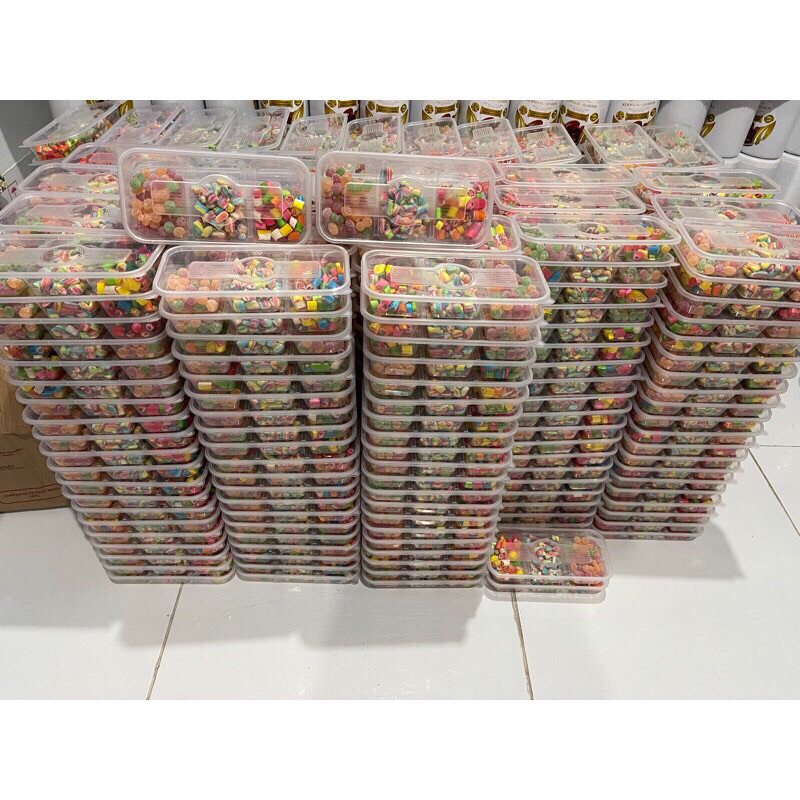 

Bella Belli Permen Viral 3 Sekat / Candy Tray / Permen Viral Permen Buah / Sticky Los / Pillow Candy