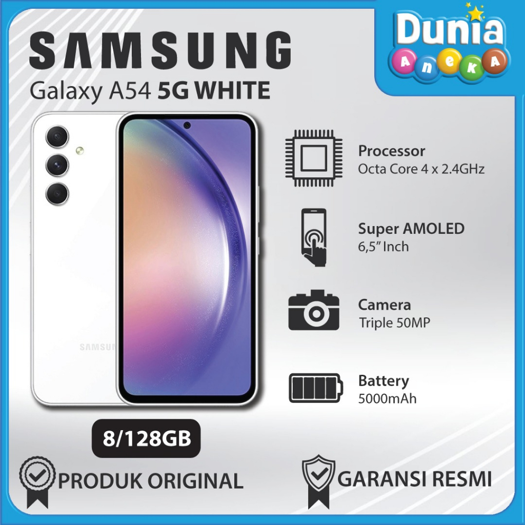 SAMSUNG GALAXY A54 5G GARANSI RESMI ORIGINAL