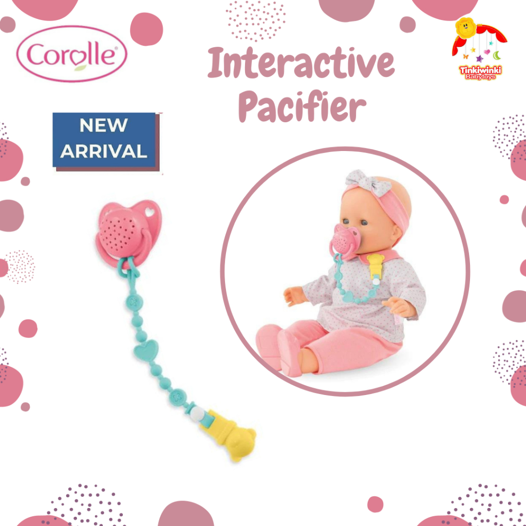 INTERACTIVE PACIFIER 140470 For Corolle 14 Inch Baby Dolls mainan empeng bayi