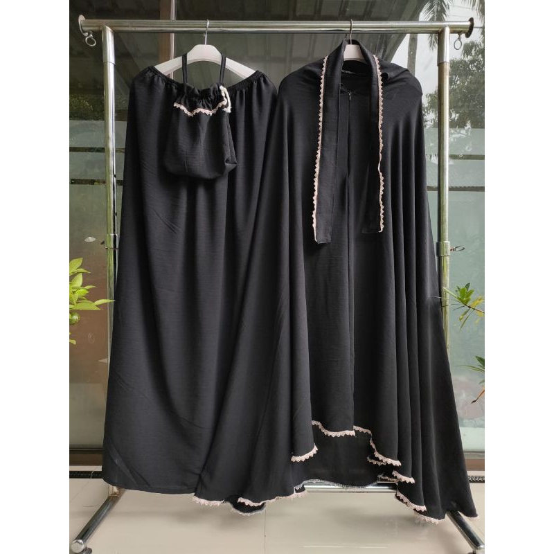 mukena crincle alisya