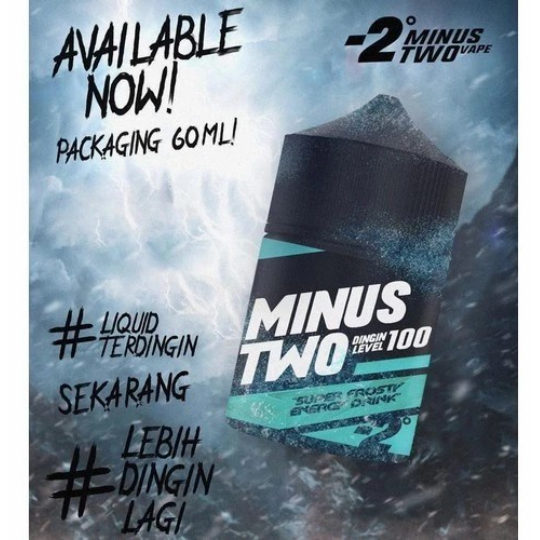 (BLUE) MINUS TWO ENERGY DRINK 60ML