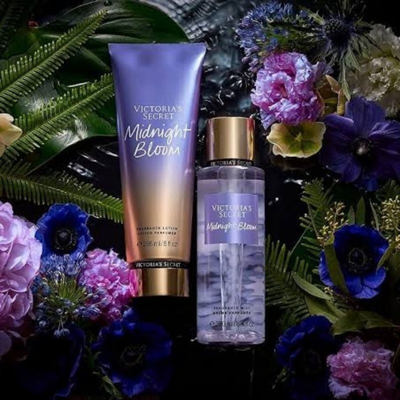 VICTORIA'S SECRET VS MIDNIGHT BLOOM WARM FLORAL MOON FLOWER CREAMY WOODS STAR CROSSED LOVER SERIES FULLSIZE TRAVELSIZE ROLLERBALL BODY LOTION MIST EAU DE PARFUM EDP