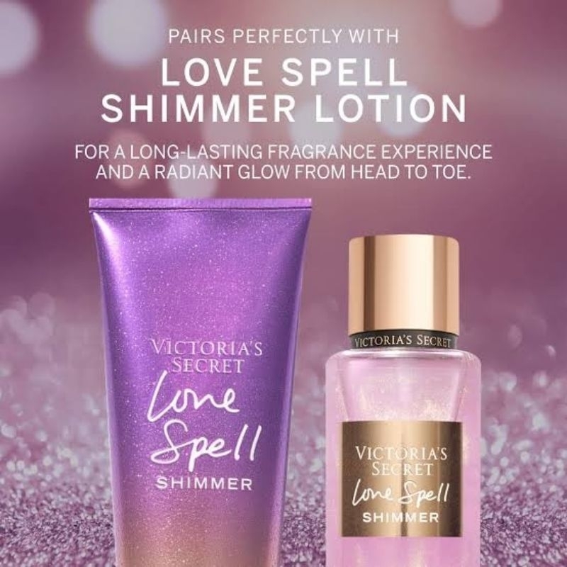 VICTORIA'S SECRET VS LOVE SPELL FRUITY FLORAL CHERRY BLOSSOM FRESH PEACH IMPOSSIBLE TO RESIST SERIES FULLSIZE TRAVELSIZE ROLLERBALL BODY LOTION MIST EAU DE PARFUM EDP