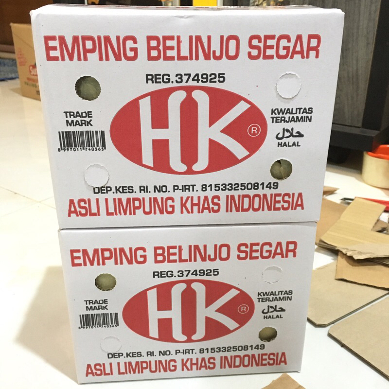 

emping HK Belinjo segar asli limpung original 1 kg