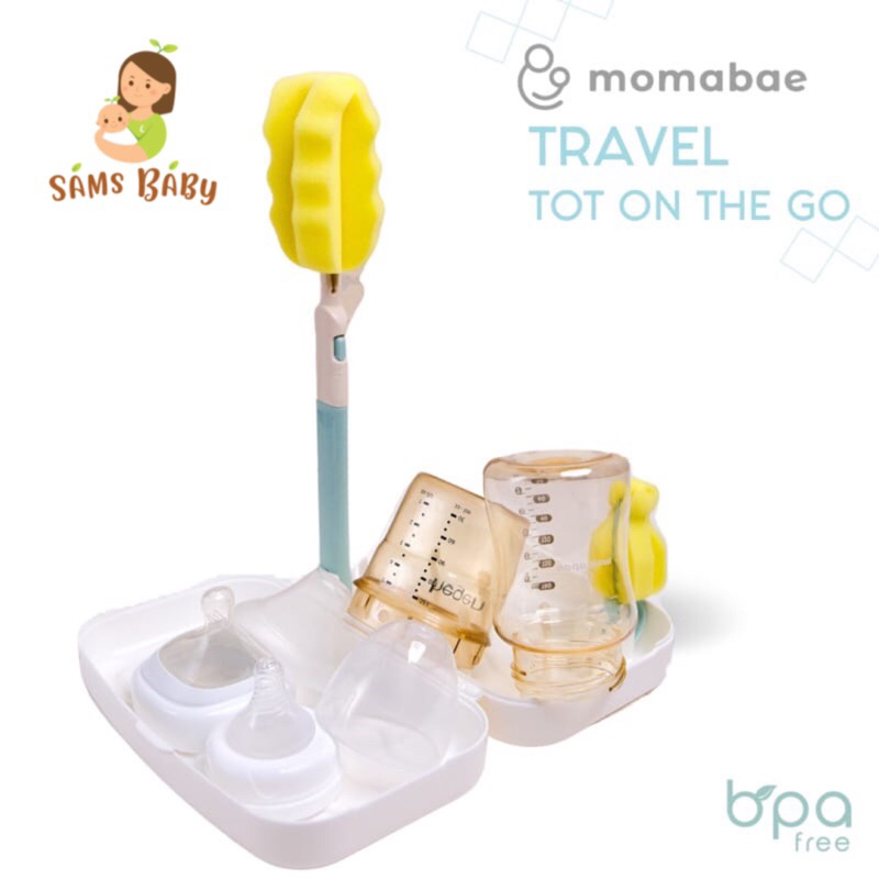 MOMABAE – Rak Pengering Botol Susu Bayi / Rak Botol Susu Bayi / Rak Dot Botol Susu