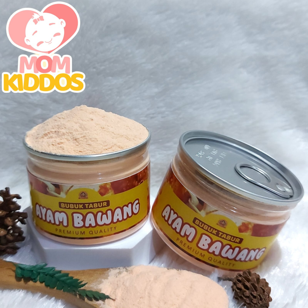 

Bumbu Tabur Ayam Bawang Bubuk Premium (Kemasan PET CAN)
