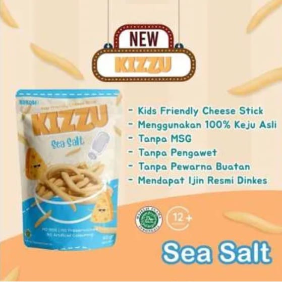 KOKOBI Kizzu - Stik Keju Snack Anak