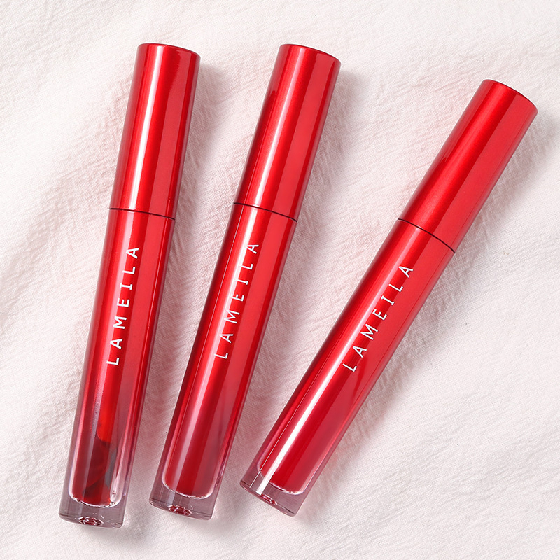 Lipstik Wanita lameila just red edition matte lipstick  LM 2026