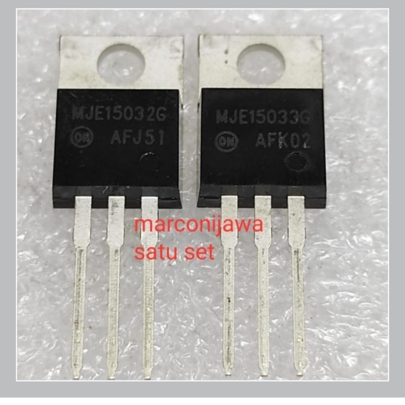 MJE15032 MJE15033 satu set