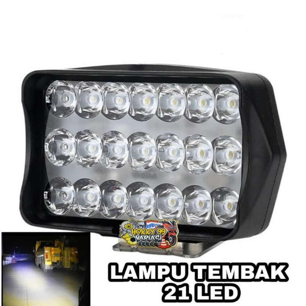 LAMPU TEMBAK LASER CREE 21 LED | 21 MATA LAMPU SOROT GUN