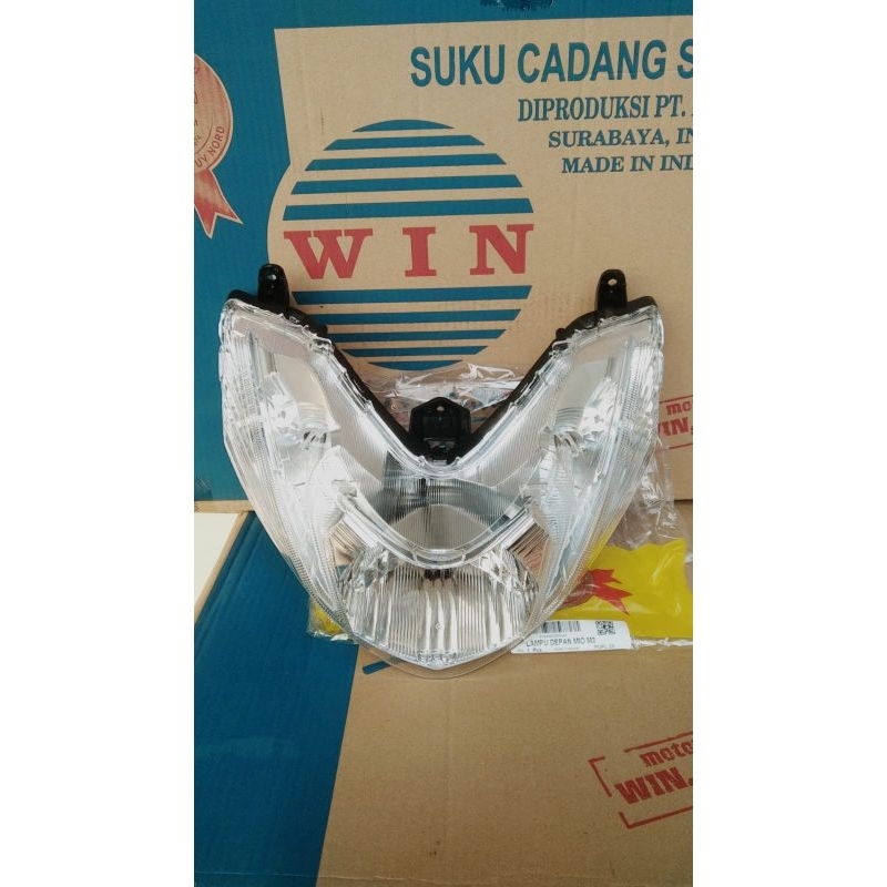 lampu depan mio m3/reflektor head lamp mio m3 /win