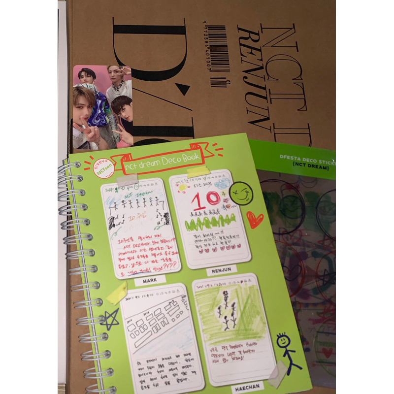 Dicon Dfesta NCT Dream Deco Book aab renjun murah