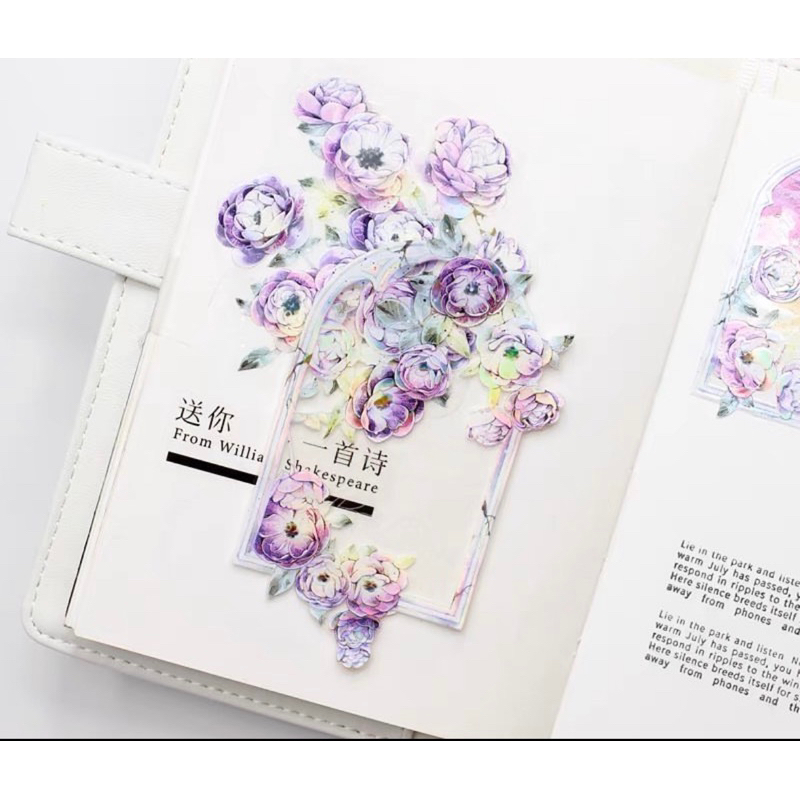 

mood tape purple flower