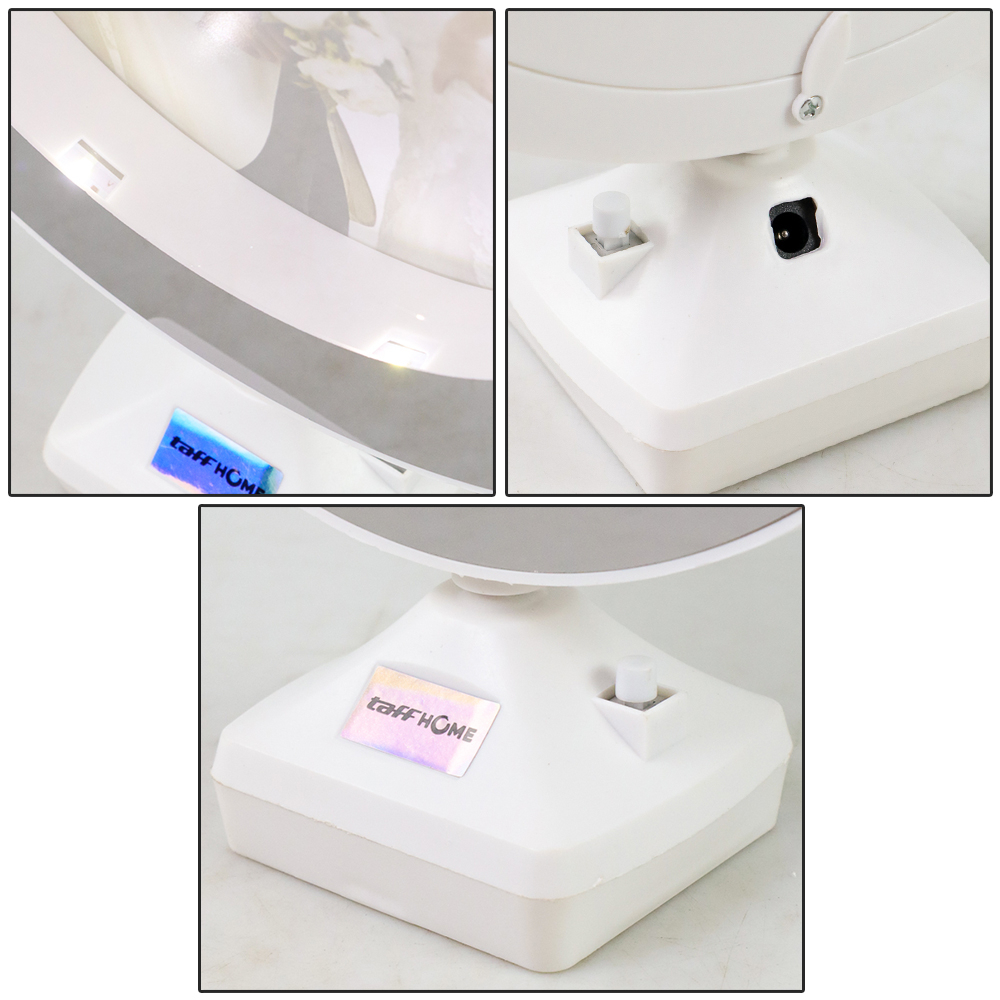 TaffHOME Cermin Magic Mirror dengan Photo Frame - A1240 - White