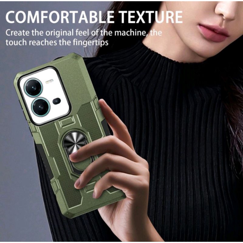 CASE ROBOT HIT EYE RING XIAOMI REDMI 9A 9C 9T 10 10C CASE STANDING