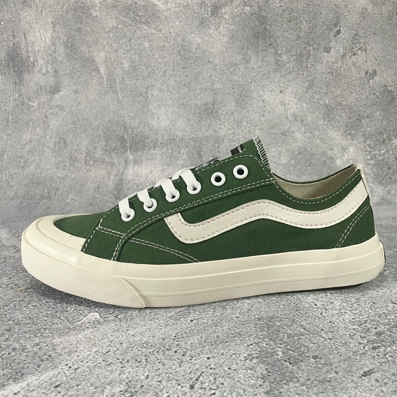 Sepatu Pria Wanita Vansghupa List Warna Hijau